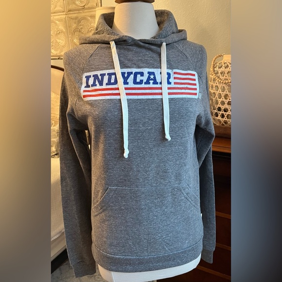 Blue 84 Tops - Indy Car Official Merchandise Women’s Heather Gray Hoodie Sweatshirt